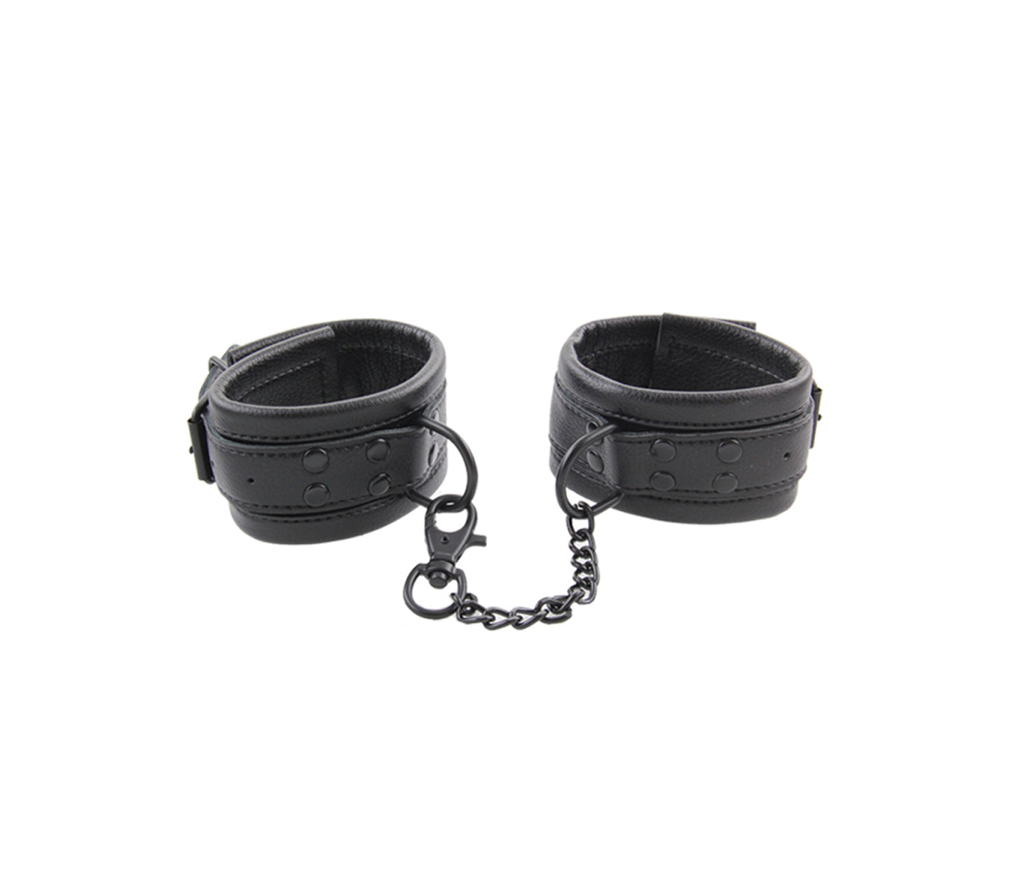 HAN046 Padded Faux Leather Wrist Restraints - Club X